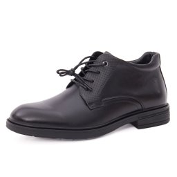 Ghete barbati din piele naturala, Otter 1E670017A 01-N, negru