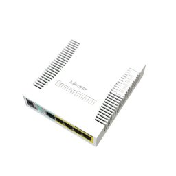 Switch administrabil MikroTik cu 5 porturi Gigabit si 1 slot SFP