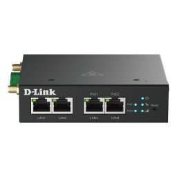 Router LTE 4G D-Link DWM-314-TP cu PoE+ si VPN pentru aplicatii M2M