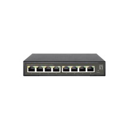Switch PoE Gigabit smart LevelOne GES-2108P cu 8 porturi si 112,8W