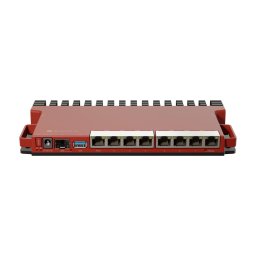 Router MikroTik L009UiGS-RM cu 8 porturi PoE si uplink 2.5G