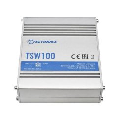 Switch PoE+ Gigabit Teltonika TSW100 cu 5 porturi RJ45