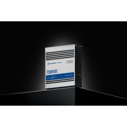 Switch Gigabit PoE+ cu 5 porturi Teltonika TSW101 pentru retele stabile