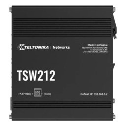 Switch managed Teltonika TSW212 cu 8 porturi Gigabit si 2 sloturi SFP
