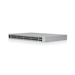 Switch Ubiquiti UniFi USW-48-POE cu 48 porturi Gigabit si 4 SFP