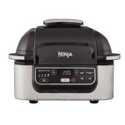 Friteuză cu aer cald și grill NINJA Foodi AG301EU, 5.7L, 5-în-1, 1750W, Silver/Black