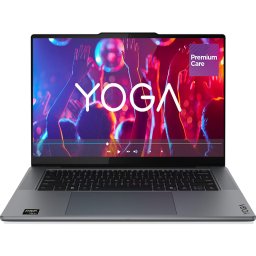 Laptop Lenovo 15.3inch Yoga Pro 7 83W50013RM, 2.5K OLED 165Hz Touch, Procesor AMD Ryzen™ Al Max+ 388, 32GB LPDDR5X, 1TB SSD, AMD Radeon 8060S, Thunder Grey