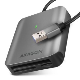 Axagon CRE-S3 External card reader USB-A 3.2 Gen 1 3-slot & lun SD/microSD/CF cititoare de carduri USB 3.2 Gen 1 (3.1 Gen 1) Type-A Gri