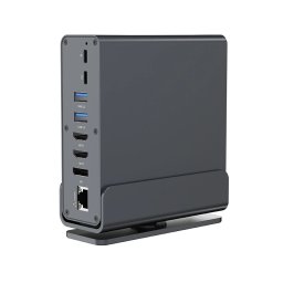 Gembird Adaptor multiport USB-C 5 în 1 - Gri