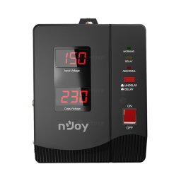 Stabilizator de tensiune nJoy AVRL-20002AL-CS01B Alvis 2000 Tower Nr iesiri 2 Schuko Intrare Schuko, 2000 VA