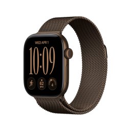 Smartwatch Watch Series 12 GPS + Cellular 46mm Dark Bronze Aluminium Case with Dark Bronze Milanese Loop - M/L
