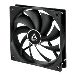 VENTILATOR ARCTIC PC, F12 PWM PST , 120x120x25mm, w/ PWM & cablu PST, low noise FD bearing, Black, "ACFAN00200A"