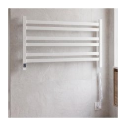 Uscător electric pentru prosoape cu termostat AVANGARD 181W 50x90 cm, alb, pentru montaj pe partea dreaptă