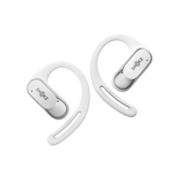 Casti Sport Shokz OpenFit T511-ST-WT | Wireless, Bluetooth, Design Deschis, Alb