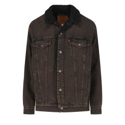 LEVIS Geacă Relaxed Fit Sherpa Trkr A57840048 trkr cali chocolate od