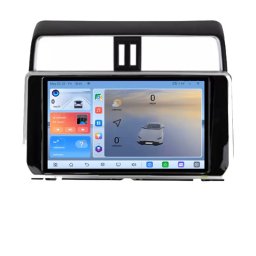 Navigatie Android Toyota Prado J150 2018+ QLED 8GB RAM 128GB 4G LTE GPS