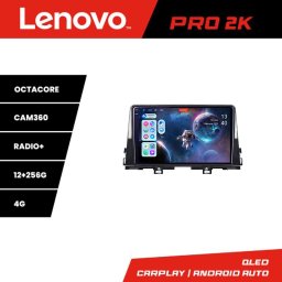 Navigatie Android Lenovo QLED 2K 12+256 pentru Kia Picanto 2016+