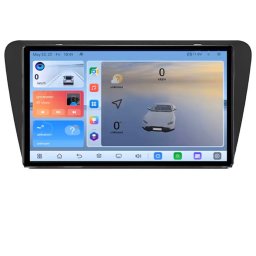 Navigatie Android Skoda Octavia 2014-2020 manuala, QLED 8+128GB 4G GPS 360
