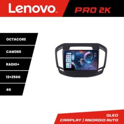 Navigatie Android Opel Insignia 2014-2017 Lenovo QLED 2K 12GB+256GB