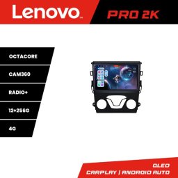 Navigatie Android Ford Mondeo 2013-2020 Lenovo QLED 2K 12GB+256GB