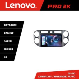 Navigatie Android 2K pentru VW Tiguan si Golf Plus 2012-2016, 12+256 GB