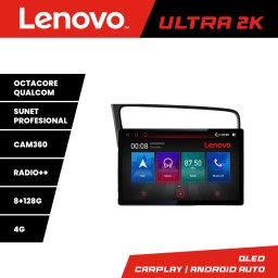 Navigatie Android VW Golf 7 cu ecran 13 inch 2K, 8GB RAM, 128GB, 4G
