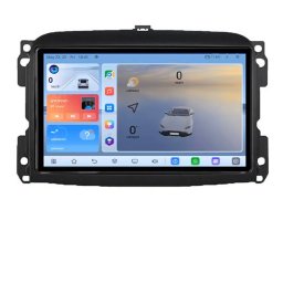 Navigatie Android Fiat 500L 2012-2017, QLED 1K, 8GB RAM, 128GB, 4G
