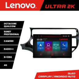 Navigatie Android Kia Rio 2014-2017, 13 inch 2K, 8GB RAM, 128GB, 4G