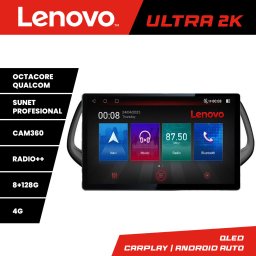 Navigatie Android Jeep Compass 2017, ecran 13 inch 2K, 8+128GB, 4G