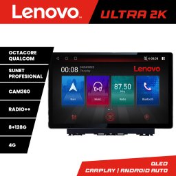 Navigatie Android Fiat Albea 2002-2014, ecran 13 inch 2K, 8+128GB, 4G