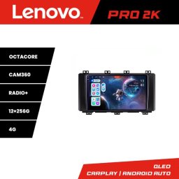 Navigatie Android Seat Ateca Lenovo Pro 2K, 12+256GB, 360, 8 Core