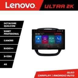 Navigatie Android Renault Captur 13 inch 2K, 8GB RAM, 128GB, 4G
