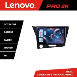 Navigatie Android Honda CR-Z 2006-2013 QLED 2K, 12GB RAM, 256GB, 360