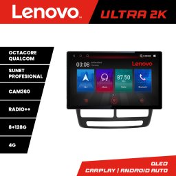 Navigatie Android 13 inch QLED 4G pentru Fiat Doblo si Opel Combo 2010-2017