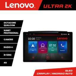Navigatie Android Ford Fiesta MK5 2002-2008, 13 inch 2K QLED, 8GB RAM