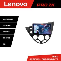Navigatie Android Ford Focus 1 1998-2004 QLED 2K, 12GB RAM, 256GB