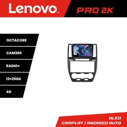 Navigatie Android Lenovo QLED 2K pentru Land Rover Freelander 2 2006-2012