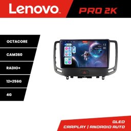 Navigatie Android Infiniti G35 G37 2006-2013 QLED 2K 12+256GB 360