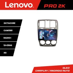 Navigatie Android Hyundai Getz 2002-2010 QLED 2K 12+256GB 8 nuclee Lenovo