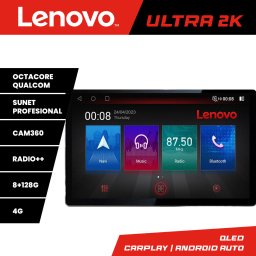 Navigatie Android Hyundai H350 2016+ 13 inch 2K, 8GB RAM, 128GB, 4G