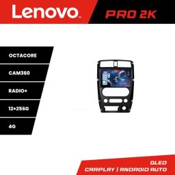 Navigatie Android Suzuki Jimny 2007-2016 Lenovo QLED 2K 12+256GB