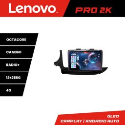 Navigatie Android Opel Mokka 2016+ Lenovo QLED 2K 12GB+256GB 360