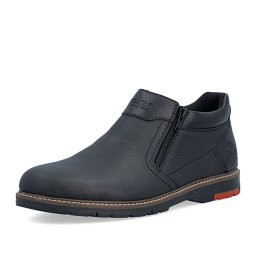 Ghete barbati din piele naturala, Rieker 10568-00, negru
