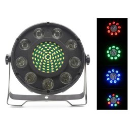 Proiector lumini Par Led Slim 9x4W RGBW + 81 SMD Strobo