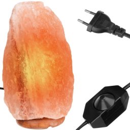 Lampa de sare cu ionizator 3-5 kg, lumina calda, pentru 10-15 m²