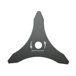 Disc motocoasa cu 3 dinti din otel 255x25,4x2 mm THOR