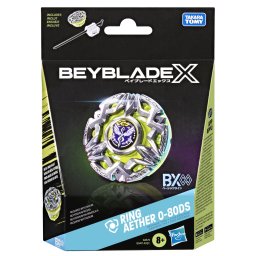 Beyblade X Ring Aether 0-80DS cu lansator pentru dueluri rapide