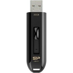 Stick USB Silicon Power Blaze B21, 32GB, USB 3.1 (Negru)