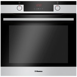 Cuptor incorporabil Hansa BOEI684097, X-Type, 9 functii, 77 l, Grill, Timer electronic, Clasa A, Inox