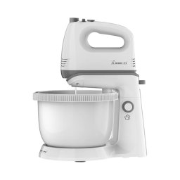 Mixer cu bol, Momert 2241, 400W, Alb-Gri